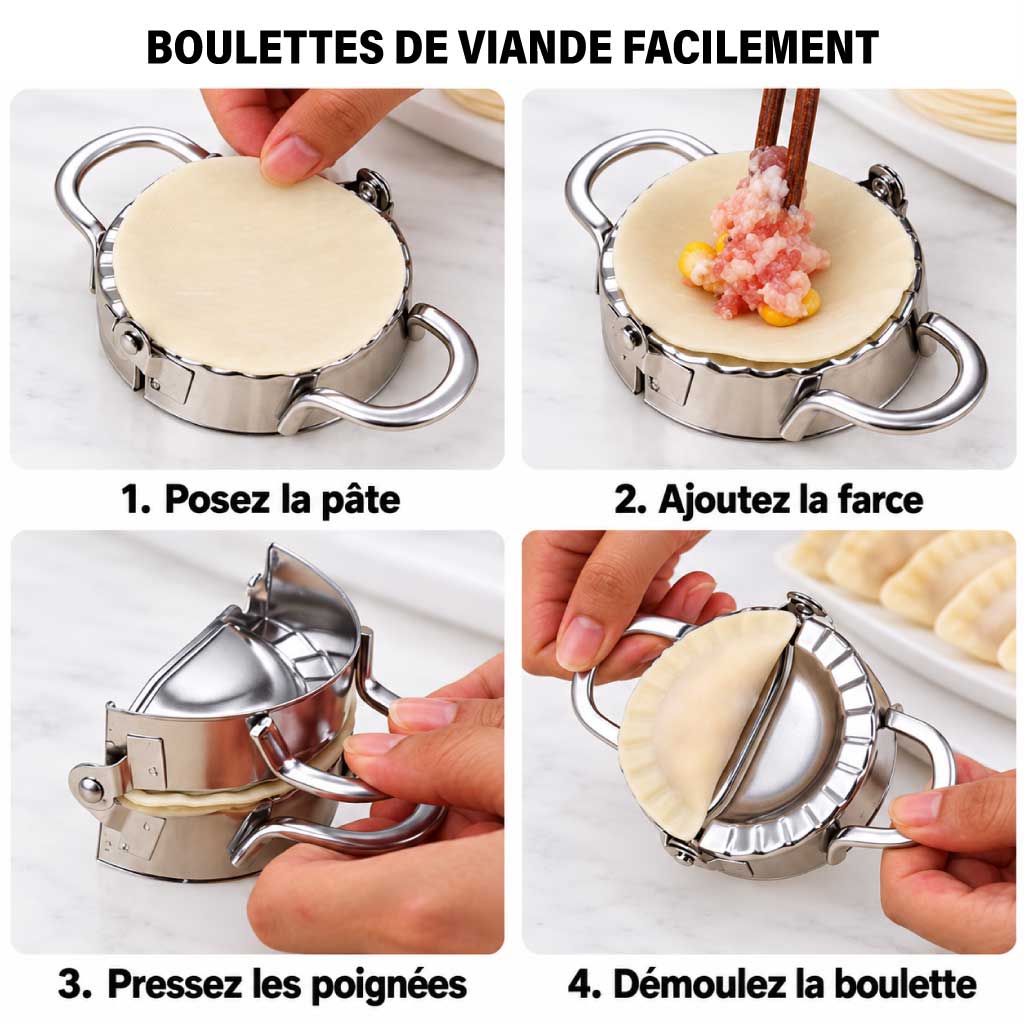 Kit 2 Pièces Découpe et Façonnage en Inox