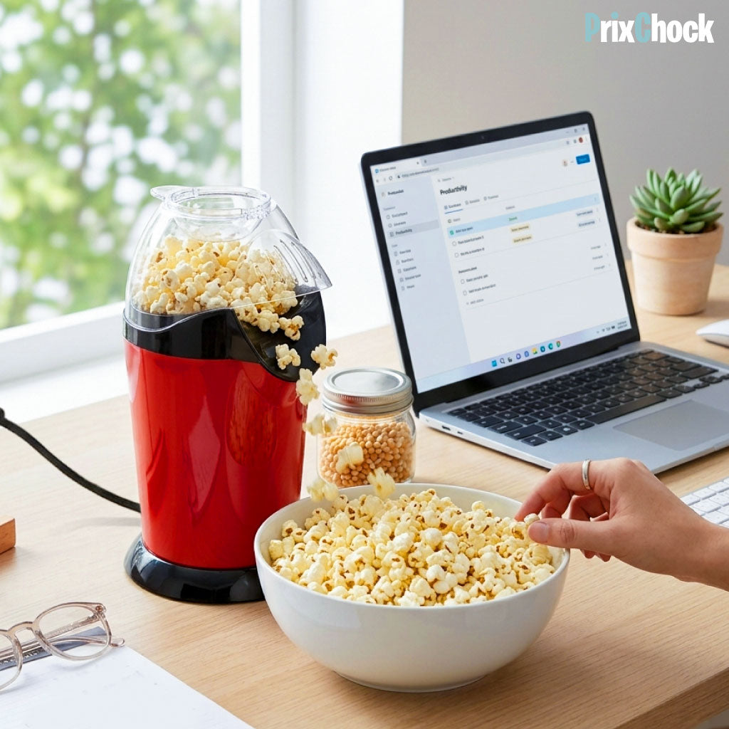 Machine à Popcorn Électrique