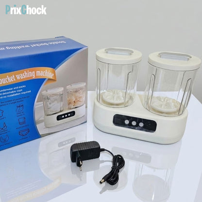 Machine à Laver Double Seau Portable