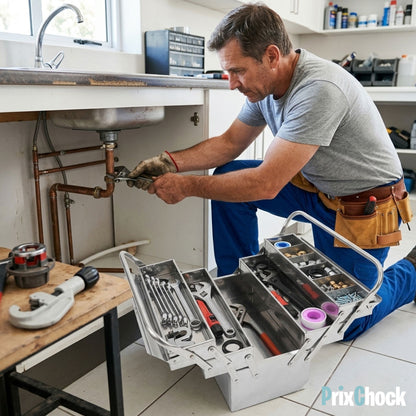 Boîte à Outils Métallique Pliante