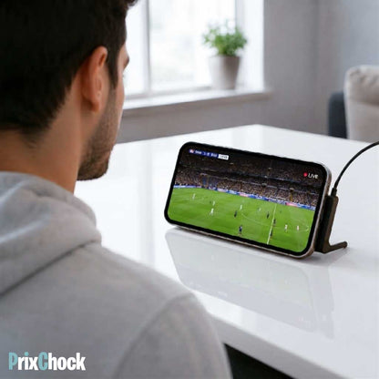 Câble de Charge avec Support Téléphone