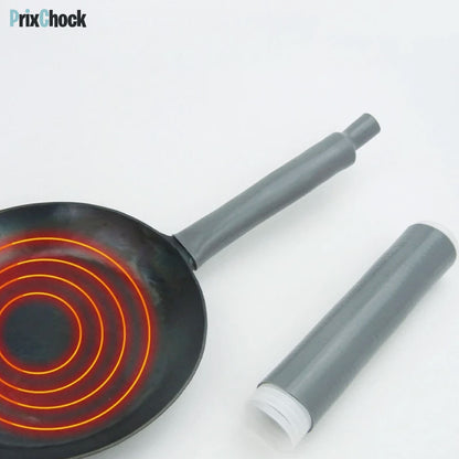 Manchon D'isolation Thermique Anti-brûlure En Silicone Pour Poignée De Casserole