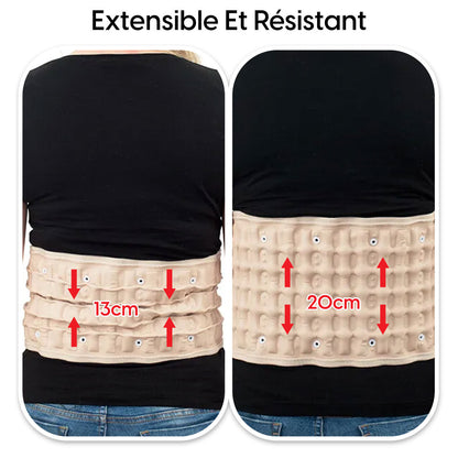 Ceinture Gonflable De Traction Respirant Et De Compression Réglable Pour Les Douleurs Lombaires