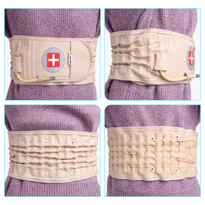 Ceinture Gonflable De Traction Respirant Et De Compression Réglable Pour Les Douleurs Lombaires