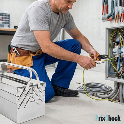 Boîte à Outils Métallique Pliante