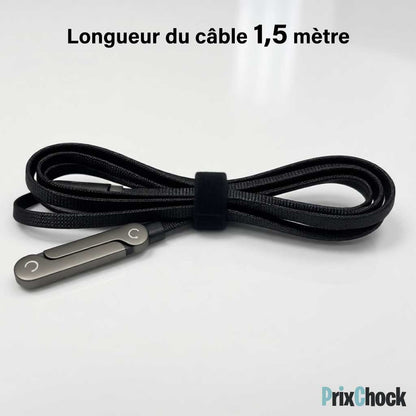 Câble de Charge avec Support Téléphone