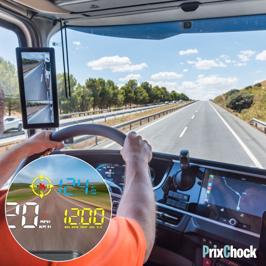 Afficheur Tête Haute HUD pour Voiture