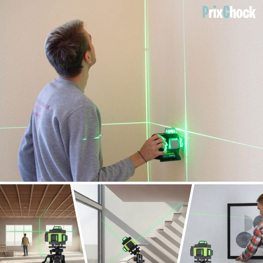 Niveau Laser Multifonction Haute Précision – Alignement Rapide & Professionnel