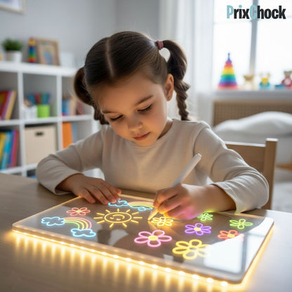 Tableau LED Transparent– Notes & Messages Lumineux