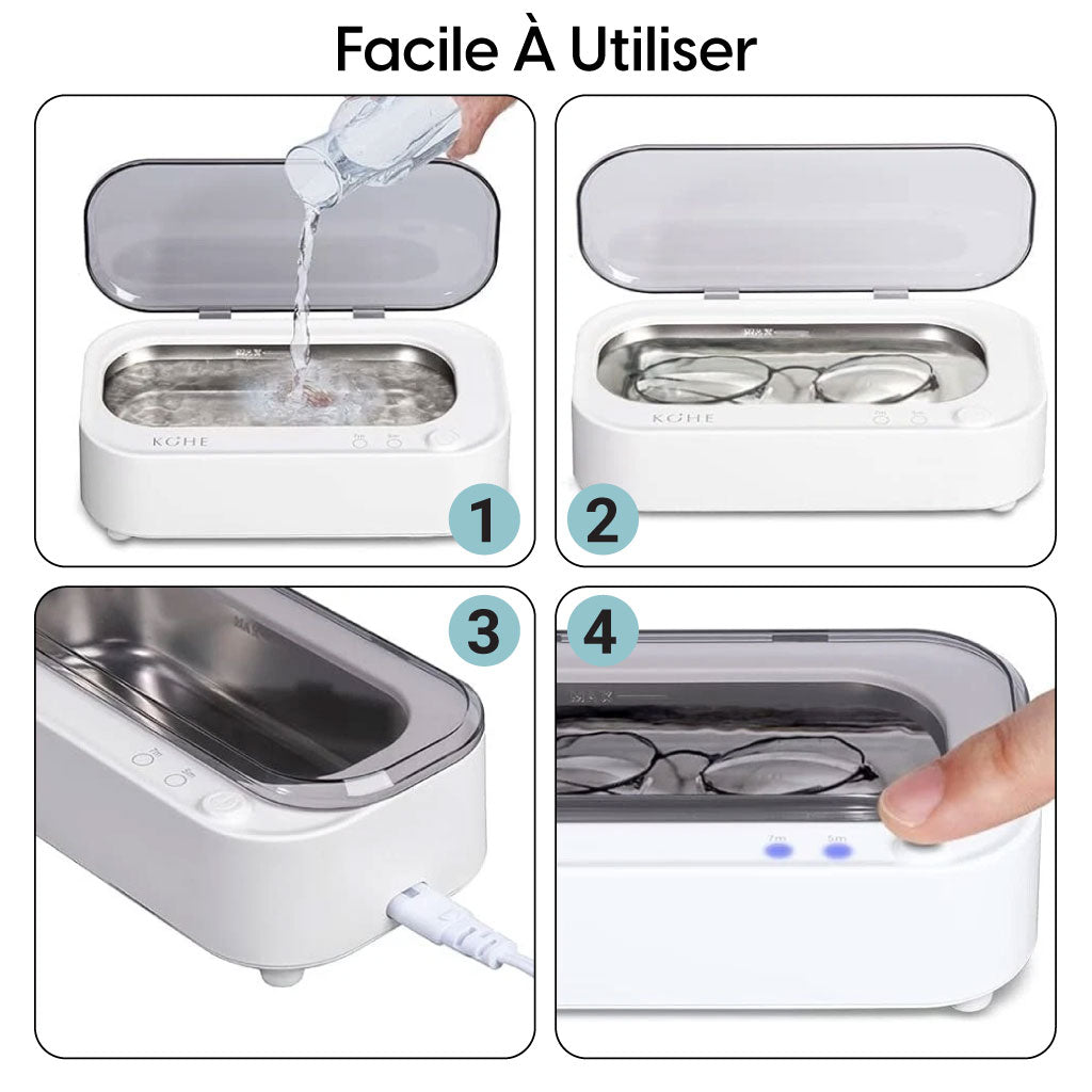 Nettoyeur Ultrasonique Multifonction