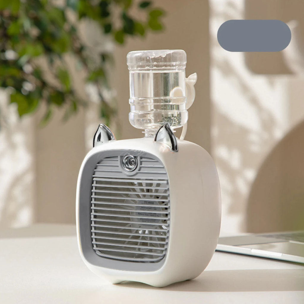 Humidificateur Ventilateur En Forme De Chat – Fraîcheur et Style pour Ton Espace !