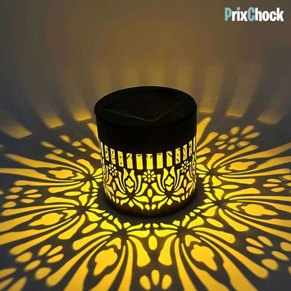 Lampe Solaire Décorative à Motifs Lumineux