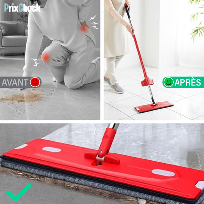 Balai Plat avec Seau Essoreur