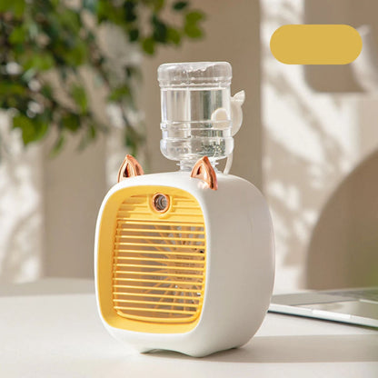 Humidificateur Ventilateur En Forme De Chat – Fraîcheur et Style pour Ton Espace !