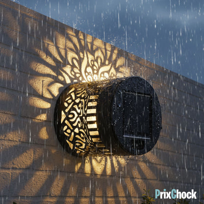 Lampe Solaire Décorative à Motifs Lumineux