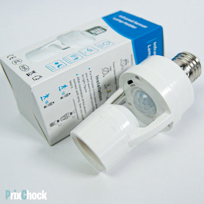 Douille Lampe avec Détecteur de Mouvement