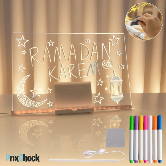 Tableau LED Transparent– Notes & Messages Lumineux