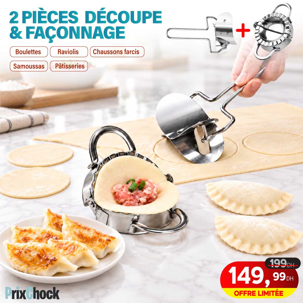 Kit 2 Pièces Découpe et Façonnage en Inox