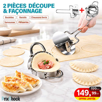 Kit 2 Pièces Découpe et Façonnage en Inox