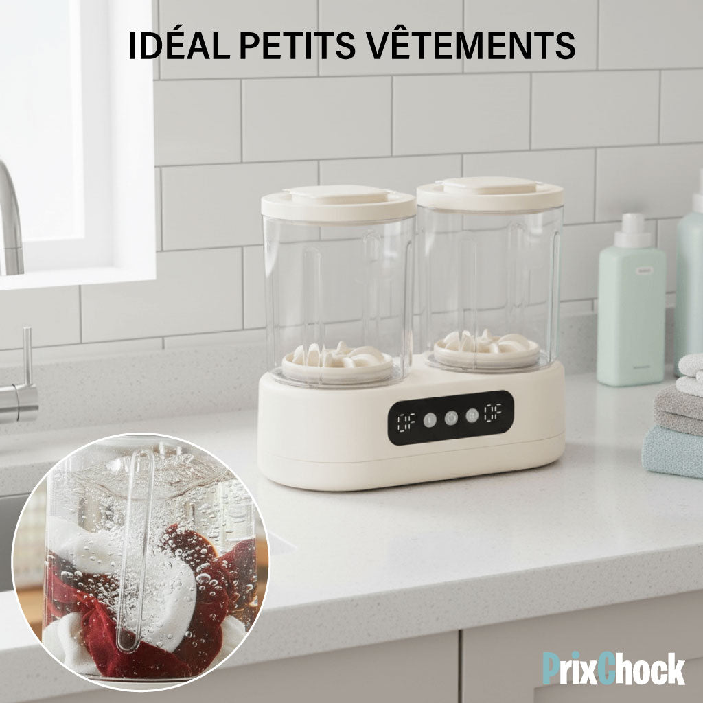 Machine à Laver Double Seau Portable