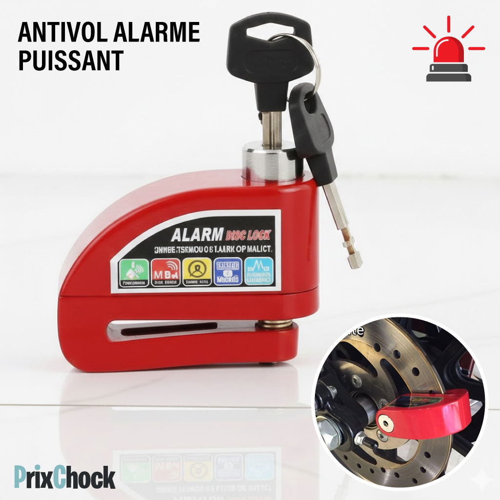 Cadenas de Disque avec Alarme