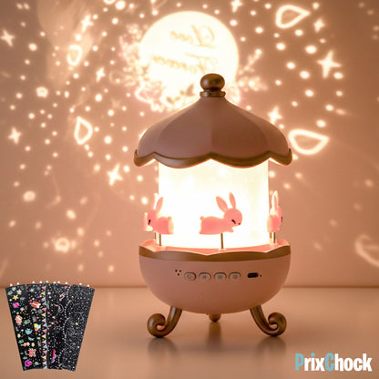 Veilleuse Décorative Lumineuse – Carrousel Magique
