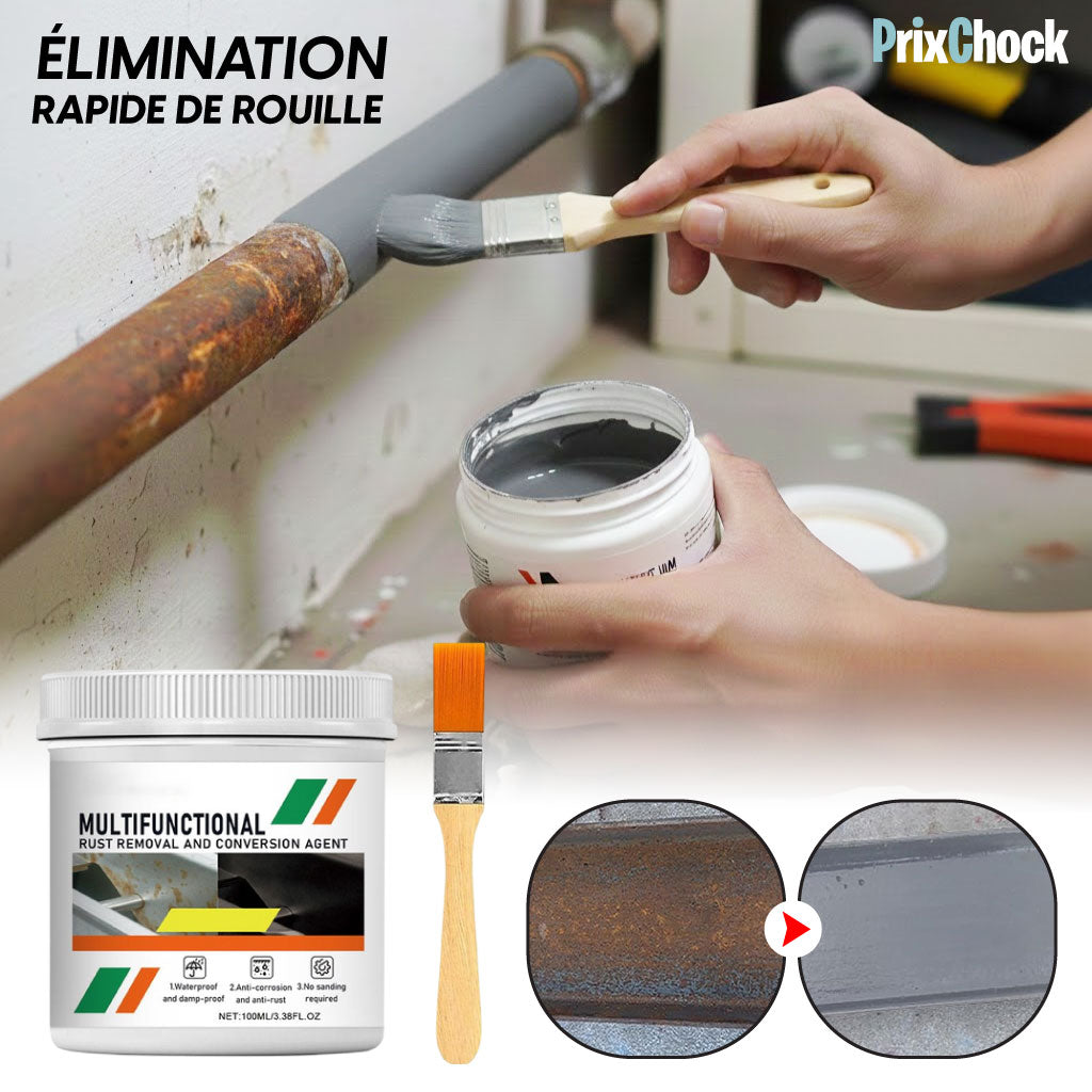 Gel Multifonctionnel Anti-Rouille – Nettoyage, Protection & Conversion Instantanée