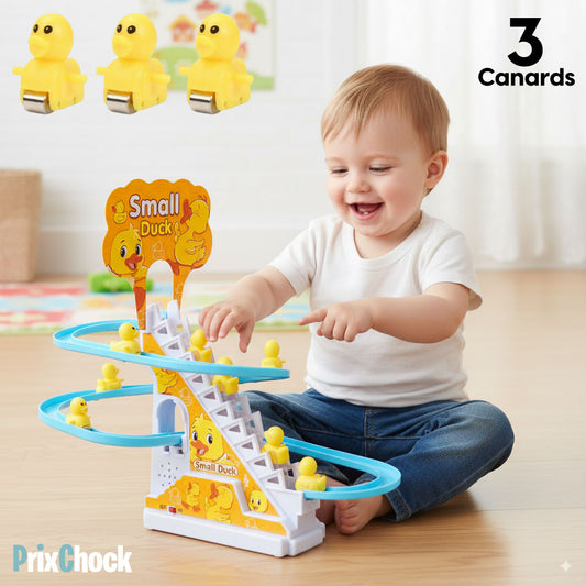 Jeu Interactif Canards – Escalator & Toboggan Amusant pour Enfants