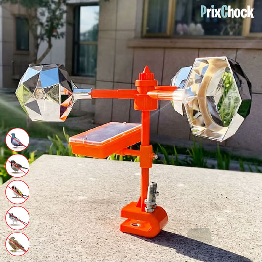 Éloigne-Oiseaux Solaire – Effet Lumière & Mouvement