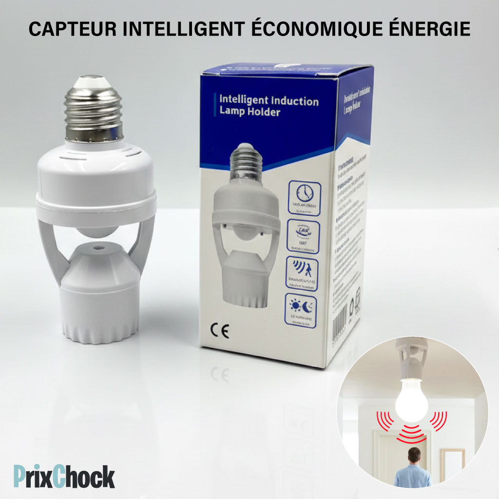 Douille Lampe avec Détecteur de Mouvement