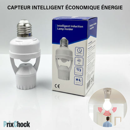 Douille Lampe avec Détecteur de Mouvement