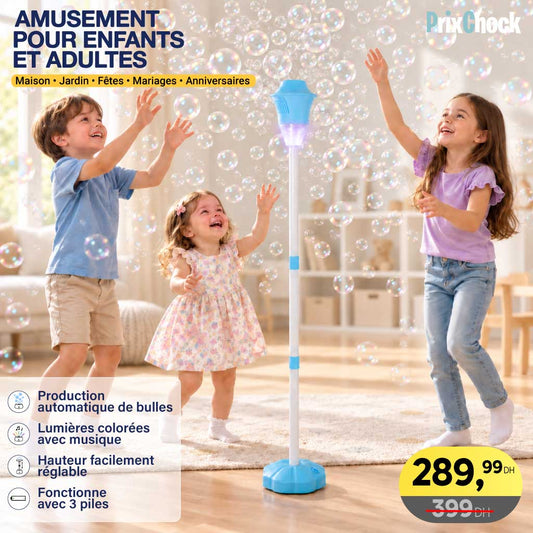 Machine à Bulles Magique pour Enfants