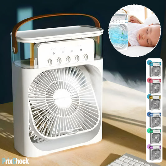 Climatiseur Portable 3-en-1 – Fraîcheur Instantanée à La Maison Comme Au Bureau