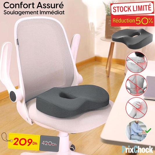 Coussin Orthopédique Anti-pression Pour Longues Heures D’assise