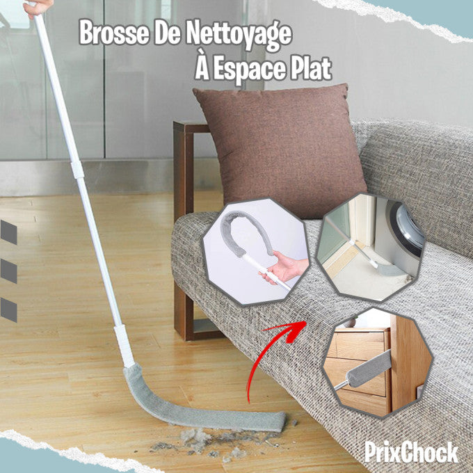 Brosse De Nettoyage De Poussière Longue En Microfibre