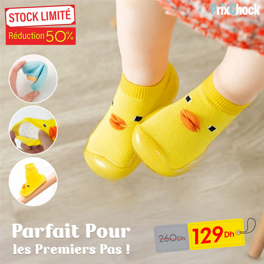 Chaussures Enfants Design Canard 3d – Amusantes Et Antidérapantes !