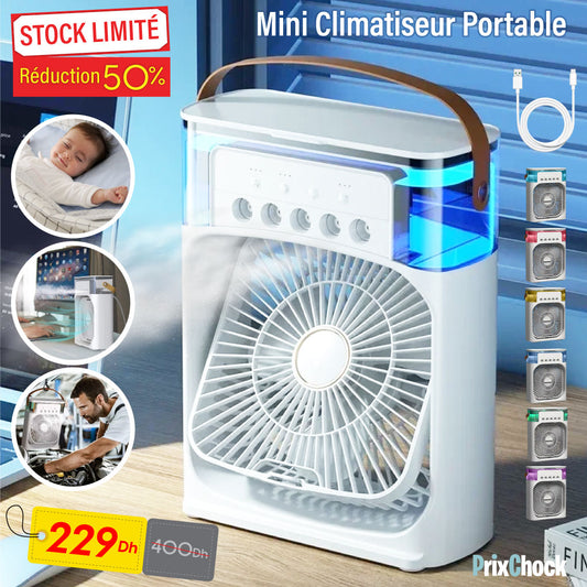 Ventilateur Portable – Fraîcheur À Emporter