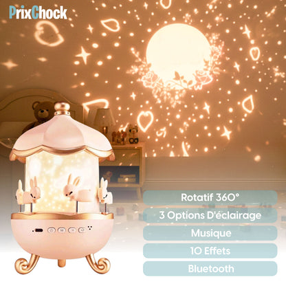 Veilleuse Décorative Lumineuse – Carrousel Magique