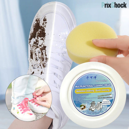 Crème Nettoyante Instantanée Pour Tâches De Chaussures – Pour Des Chaussures Comme Neuves