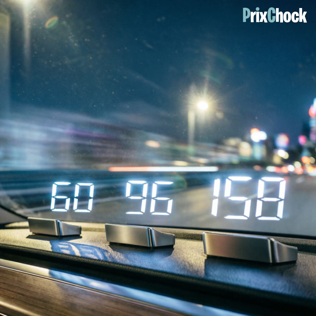 Afficheur Tête Haute HUD pour Voiture
