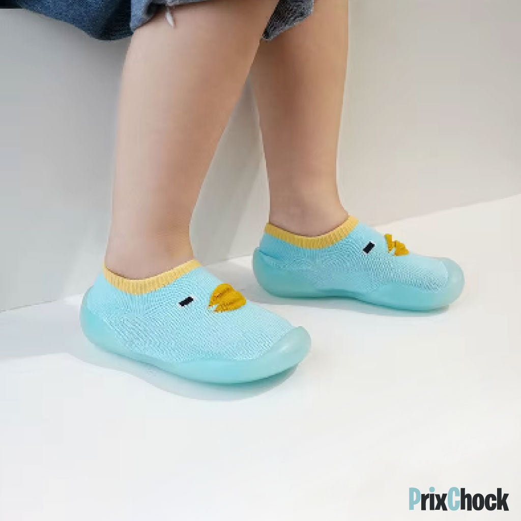 Chaussettes Bébé Canard Antidérapantes Respirantes