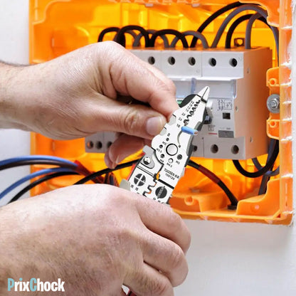 Pince 7 en 1 Haute Précision pour Dénudage , Coupe et Sertissage