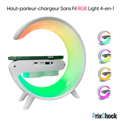 Haut-parleur Bluetooth Avec Chargeur Sans Fil – Son, Couleurs Et Praticité En Un Seul Appareil