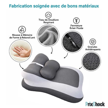 Oreiller Ergonomique de Soutien Cervical