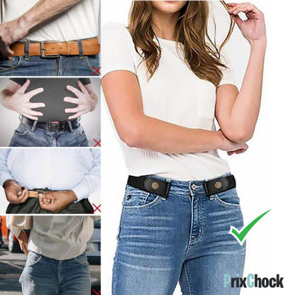 Ceinture Élastique Mince À Fermeture Sans Boucles Aux Jeans Pantalons, Robes, Pour Hommes, Femmes, Et Enfants