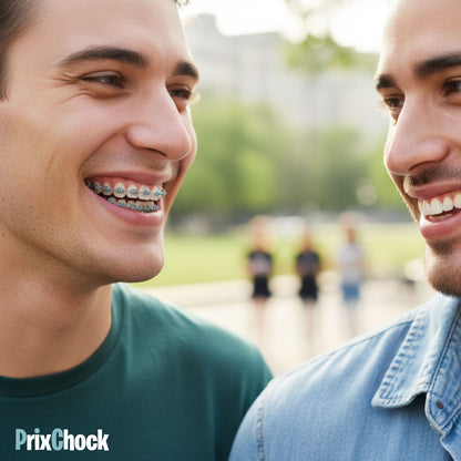 Décoration Dentaire Temporaire – Style Orthodontique