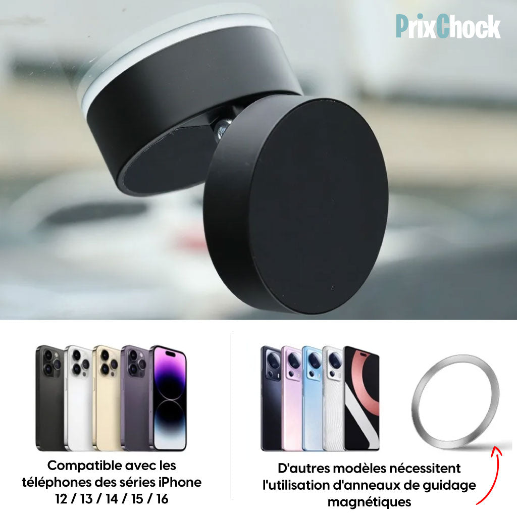 Mini Support Téléphone Ultra-Stable à Ventouse – Votre Smartphone Toujours à Portée de Vue