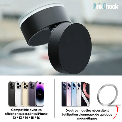 Mini Support Téléphone Ultra-Stable à Ventouse – Votre Smartphone Toujours à Portée de Vue