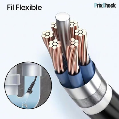 Caméra Endoscopique HD – Inspection Flexible avec LED