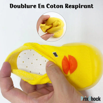 Chaussures Enfants Design Canard 3d – Amusantes Et Antidérapantes !
